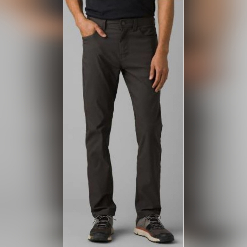 Prana Slim Fit Gray Men's Pants Size 30x32